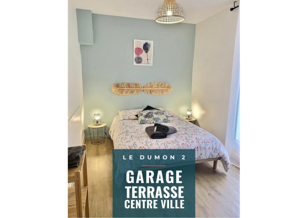 דירות אז'ן Le Dumon 2 - T2 Avec Garage - Terrasse - Wifi - Gare A 200M מראה חיצוני תמונה